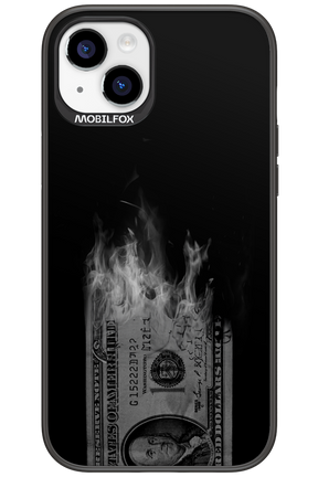 Money Burn B&W 2.0 - Apple iPhone 15 Plus