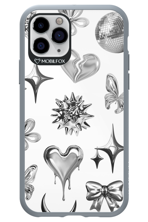 Silver Zone Transparent - Apple iPhone 11 Pro