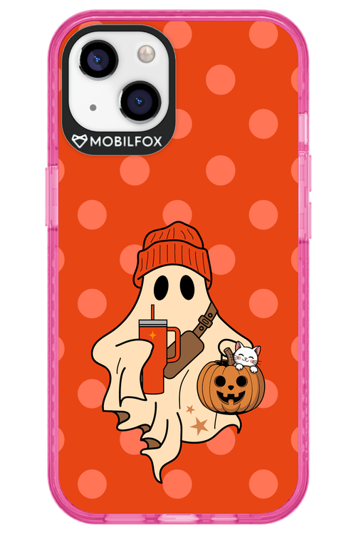 Ghost Girl (Orange) - Apple iPhone 13