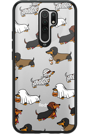 Scary Dachshund (Transparent) - Xiaomi Redmi 9