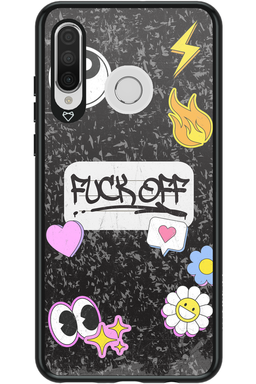 Fuck Off Case - Huawei P30 Lite