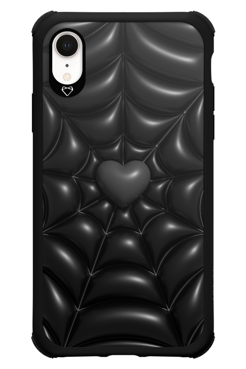 Black Spider Heart - Apple iPhone XR