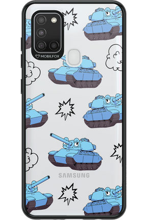 Tank Guy Transparent 2.0 - Samsung Galaxy A21 S