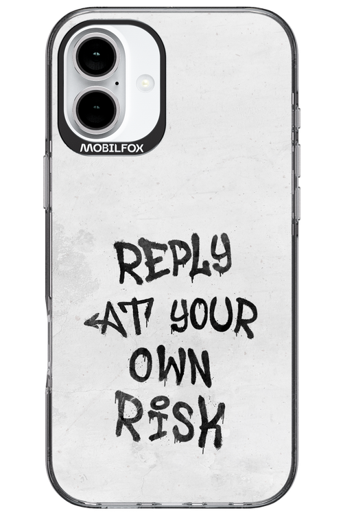 At Your Own Risk 2.0 - Apple iPhone 16 Plus