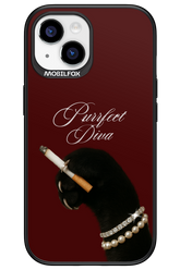 Purrfect Diva - Apple iPhone 15