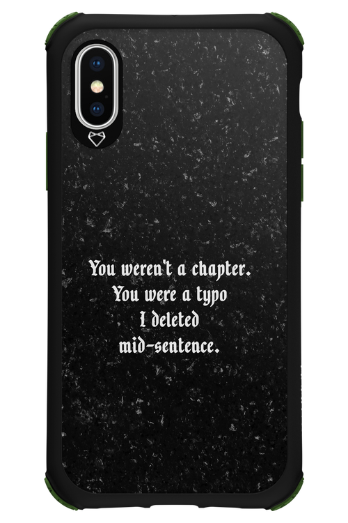 A Typo 2.0 - Apple iPhone X