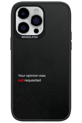 Not Requested 2.0 - Apple iPhone 14 Pro Max