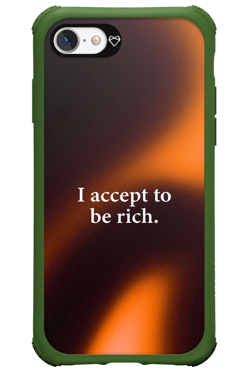 I accept to be rich - Apple iPhone 7