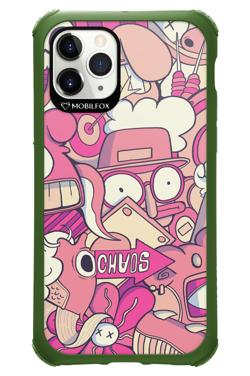 Coral Chaos - Apple iPhone 11 Pro