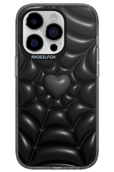 Black Spider Heart - Apple iPhone 14 Pro