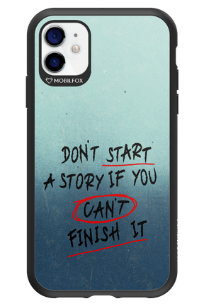 Don't Start - Apple iPhone 11