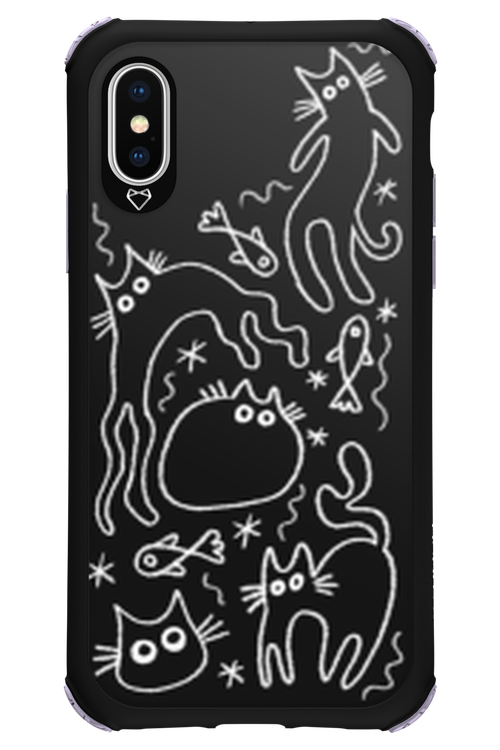 CHALK_CATS - Apple iPhone XS