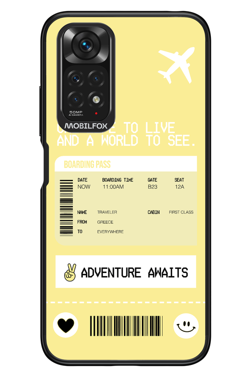 BOARDING PASS - Xiaomi Redmi Note 11/11S 4G