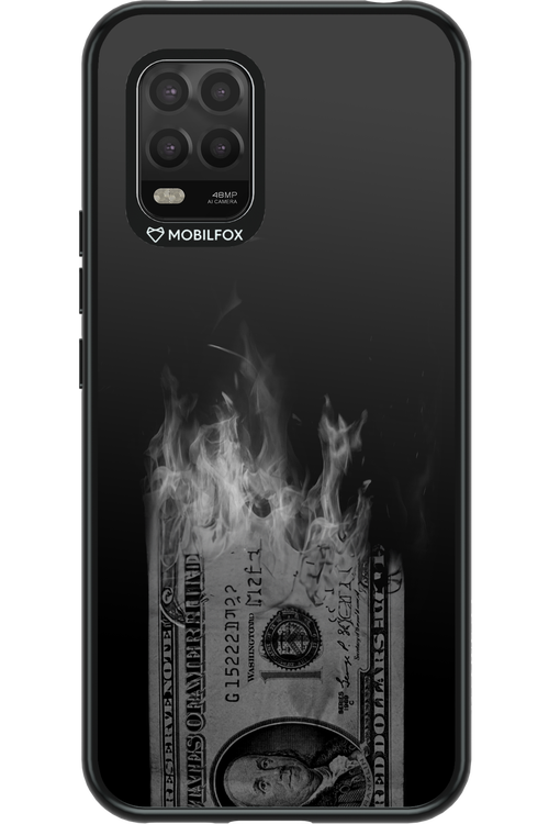 Money Burn B&W 2.0 - Xiaomi Mi 10 Lite 5G