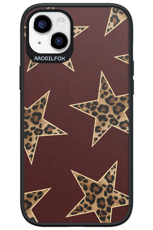 Wild Stars Burgundy - Apple iPhone 14 Plus
