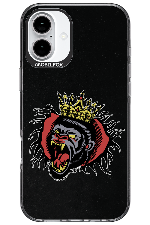 Monkey Rage Black - Apple iPhone 16 Plus