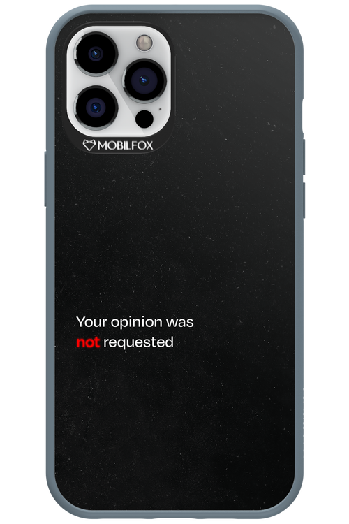 Not Requested 2.0 - Apple iPhone 12 Pro Max