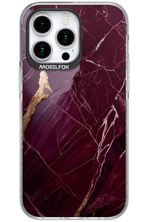 Burgundy Marble - Apple iPhone 15 Pro Max