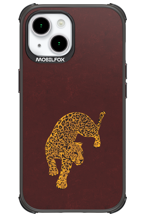 Burgundy Leopard - Apple iPhone 15