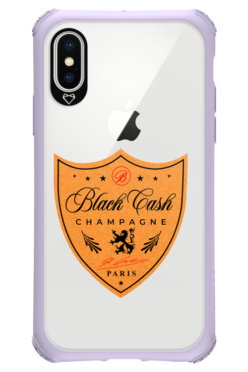 Black Cash Champagne - Apple iPhone XS