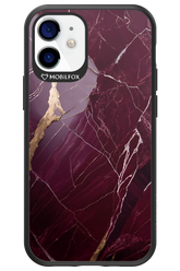 Burgundy Marble - Apple iPhone 12 Mini