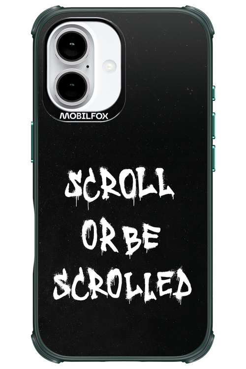 Scroll Black - Apple iPhone 16
