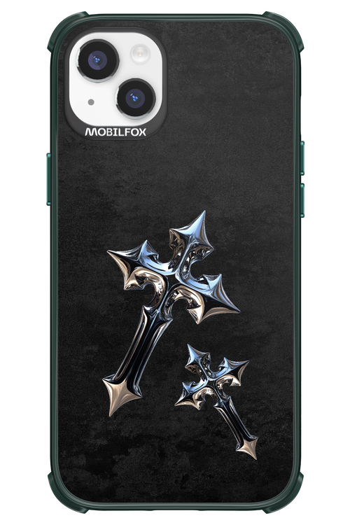 Chrome Crosses 2.0 - Apple iPhone 14 Plus
