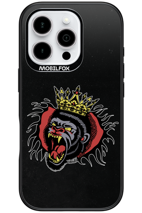 Monkey Rage Black - Apple iPhone 16 Pro