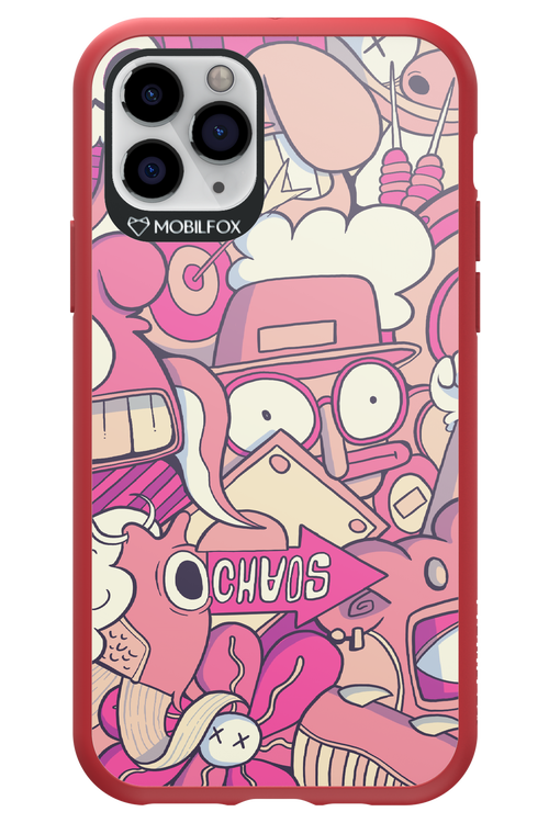 Coral Chaos - Apple iPhone 11 Pro