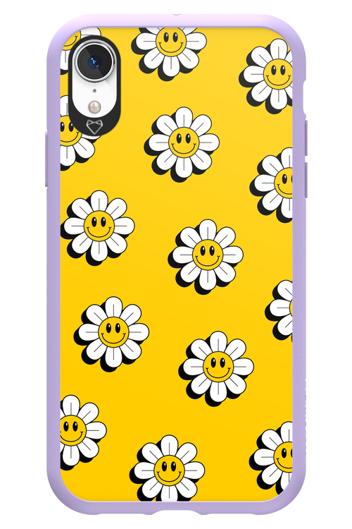 Smiley Flowers - Apple iPhone XR