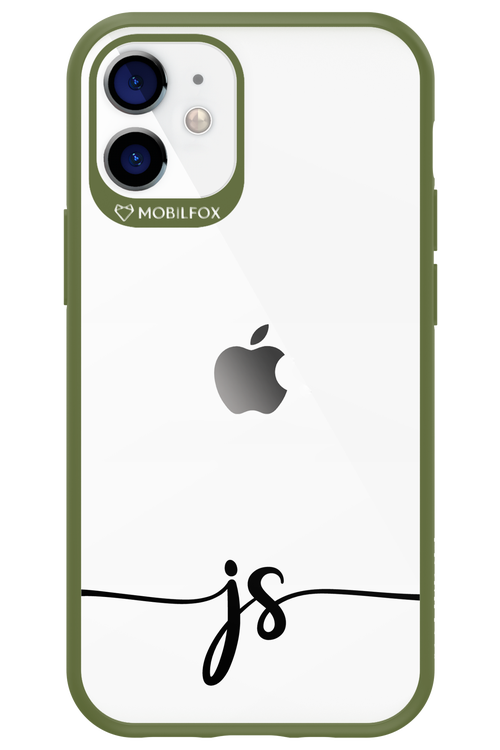 JS Monogram - Apple iPhone 12 Mini