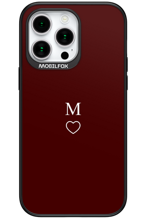 M Burgundia 2.0 - Apple iPhone 15 Pro Max