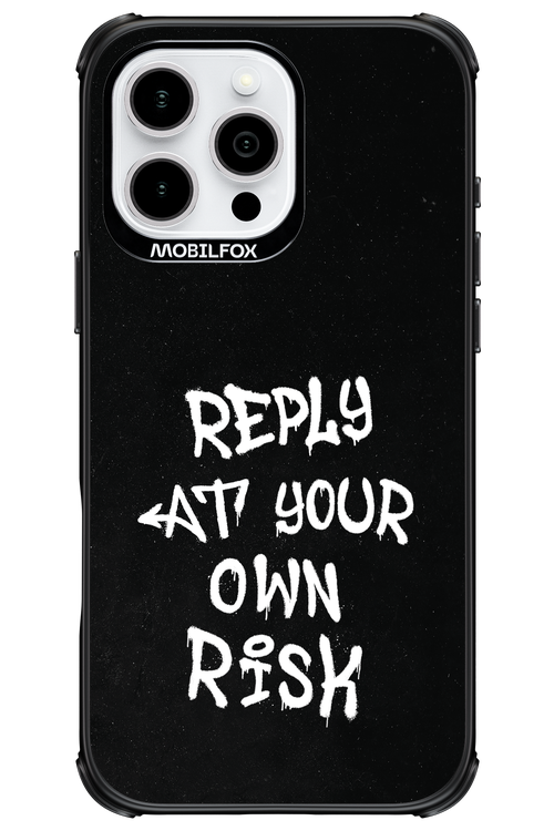 Risk Black - Apple iPhone 16 Pro Max
