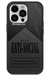 ANTI-SOCIAL (BLVCK) 2.0 - Apple iPhone 13 Pro