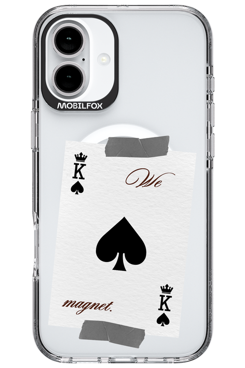 Magnet Transparent - Apple iPhone 16 Plus