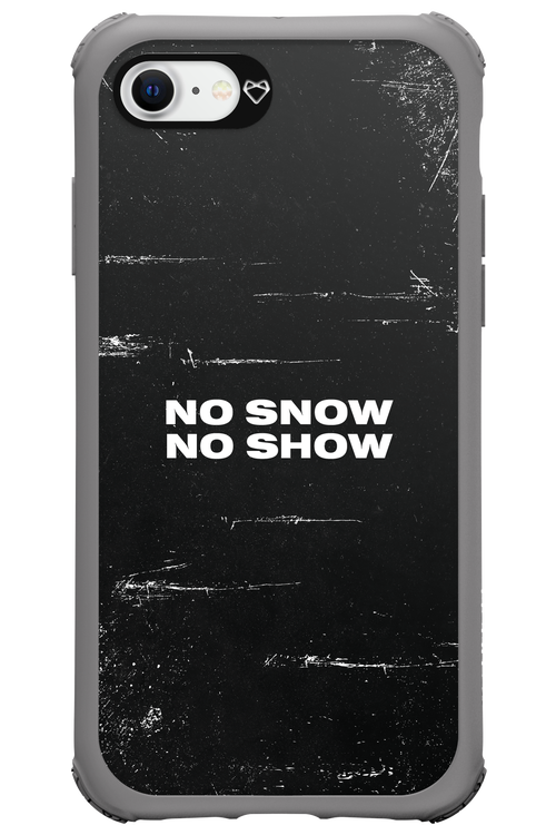 No snow, no show - Apple iPhone 8