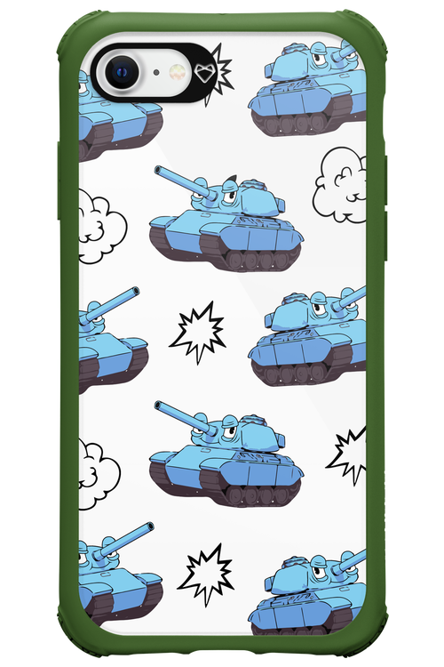 Tank Guy Transparent 2.0 - Apple iPhone 8
