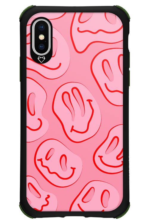 Bubblegum Smiley - Apple iPhone X