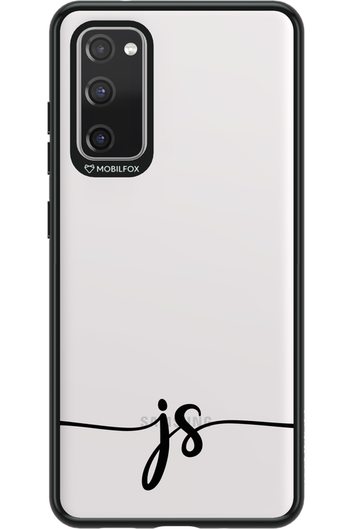 JS Monogram - Samsung Galaxy S20 FE