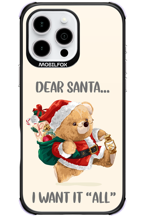 Dear Santa i want it all - Apple iPhone 16 Pro Max