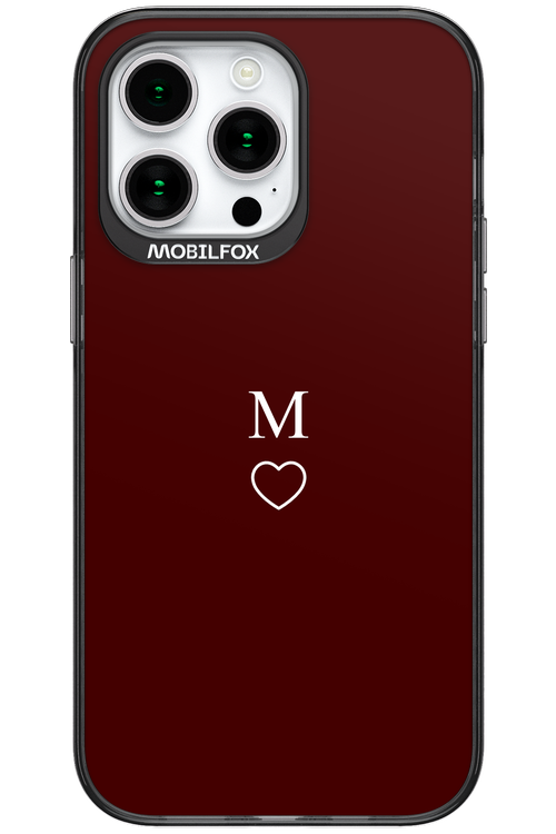 M Burgundia 2.0 - Apple iPhone 15 Pro Max