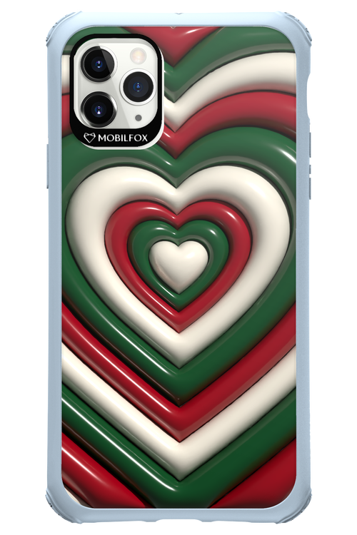 XMAS Hearts - Apple iPhone 11 Pro Max