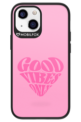 Good Vibes Heart - Apple iPhone 13 Mini