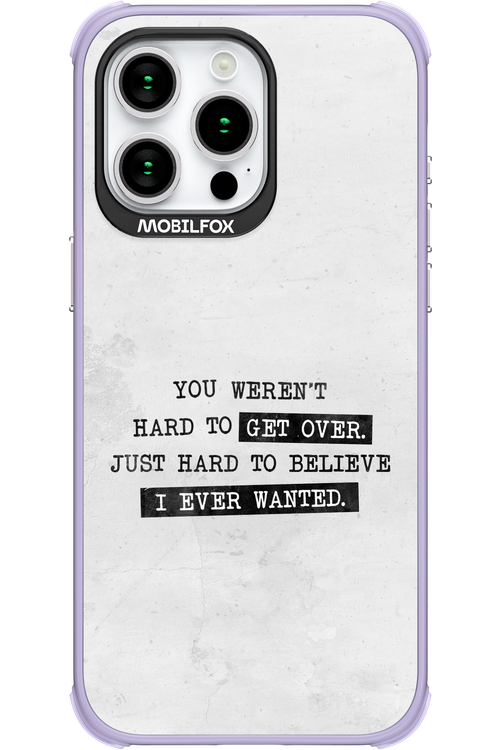 Hard to Believe - Apple iPhone 15 Pro Max