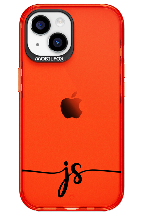 JS Monogram - Apple iPhone 15