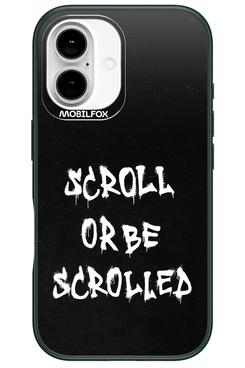 Scroll Black - Apple iPhone 16