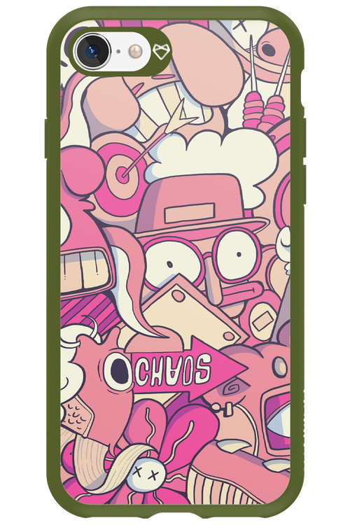 Coral Chaos - Apple iPhone SE 2022