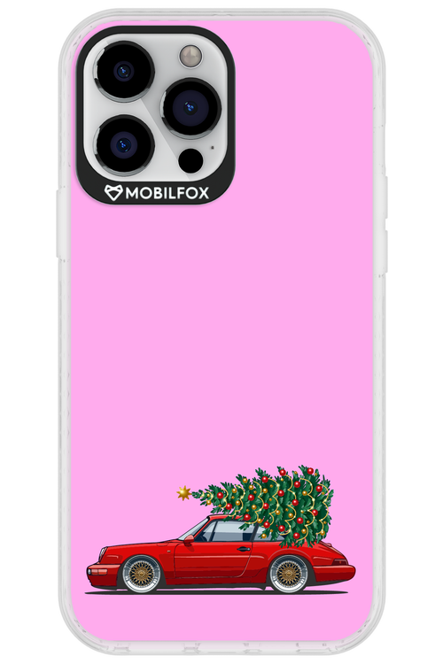 XMAS Car Pink - Apple iPhone 13 Pro Max