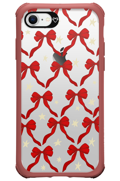 Bow & Stars (Transparent) - Apple iPhone 7