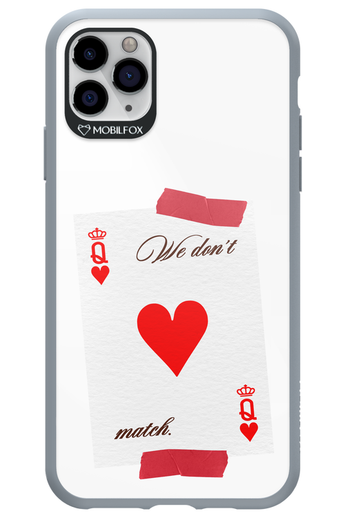 Match Transparent 2.0 - Apple iPhone 11 Pro Max